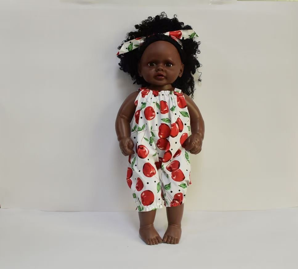 A doll reborn with an empty body and a vinyl body toy Item Picture