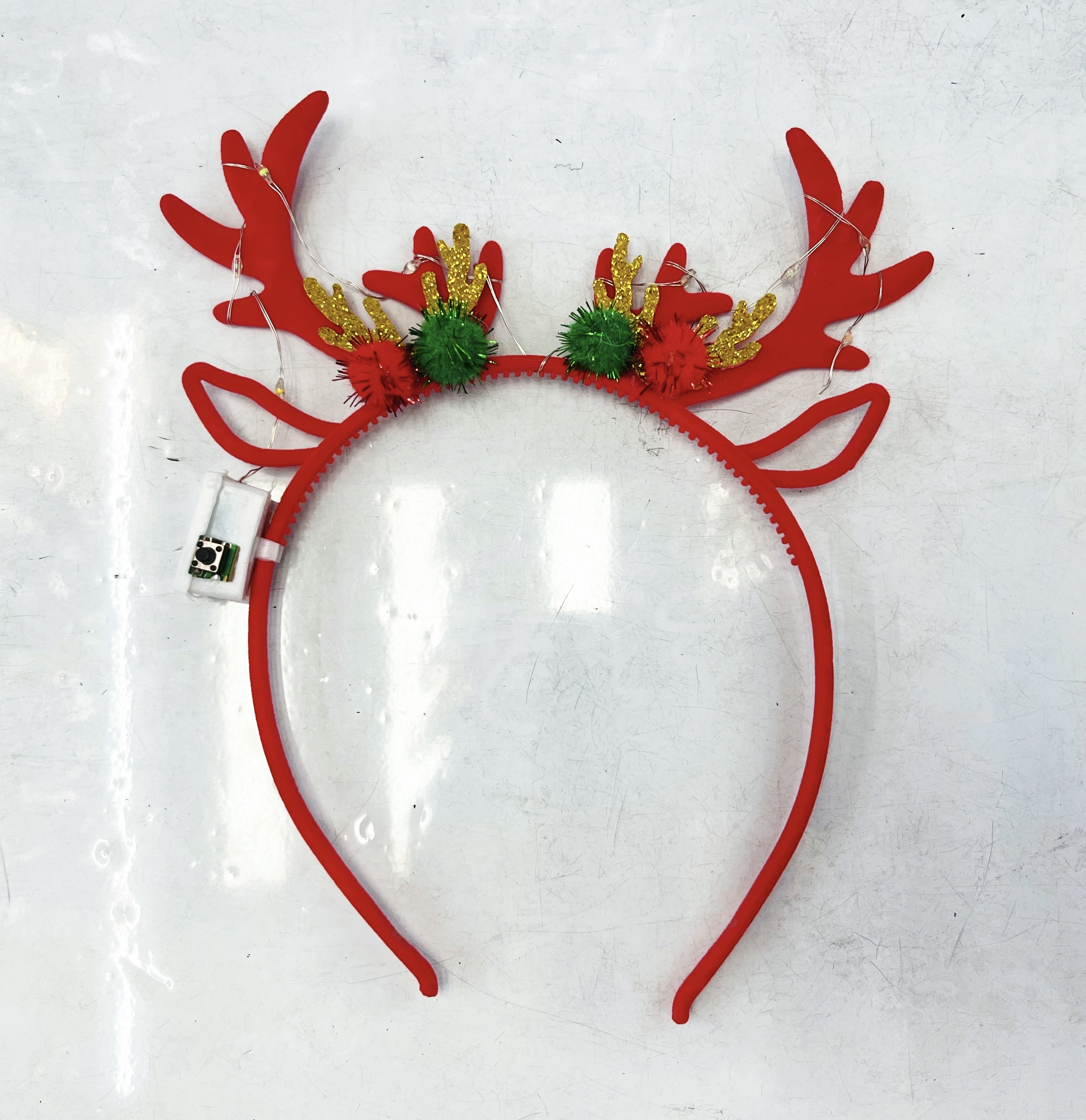 Christmas luminous hairband antler hairband details Picture