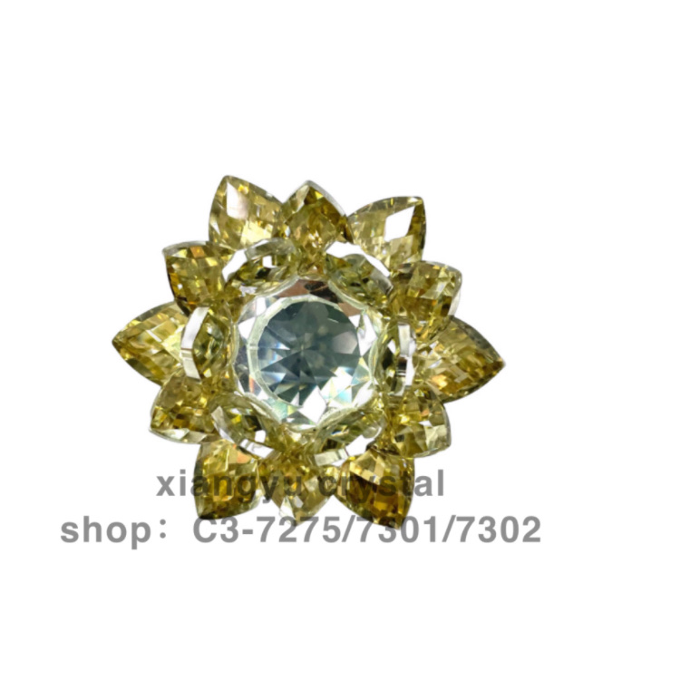 The crystal lotus golden trumpet does not turn