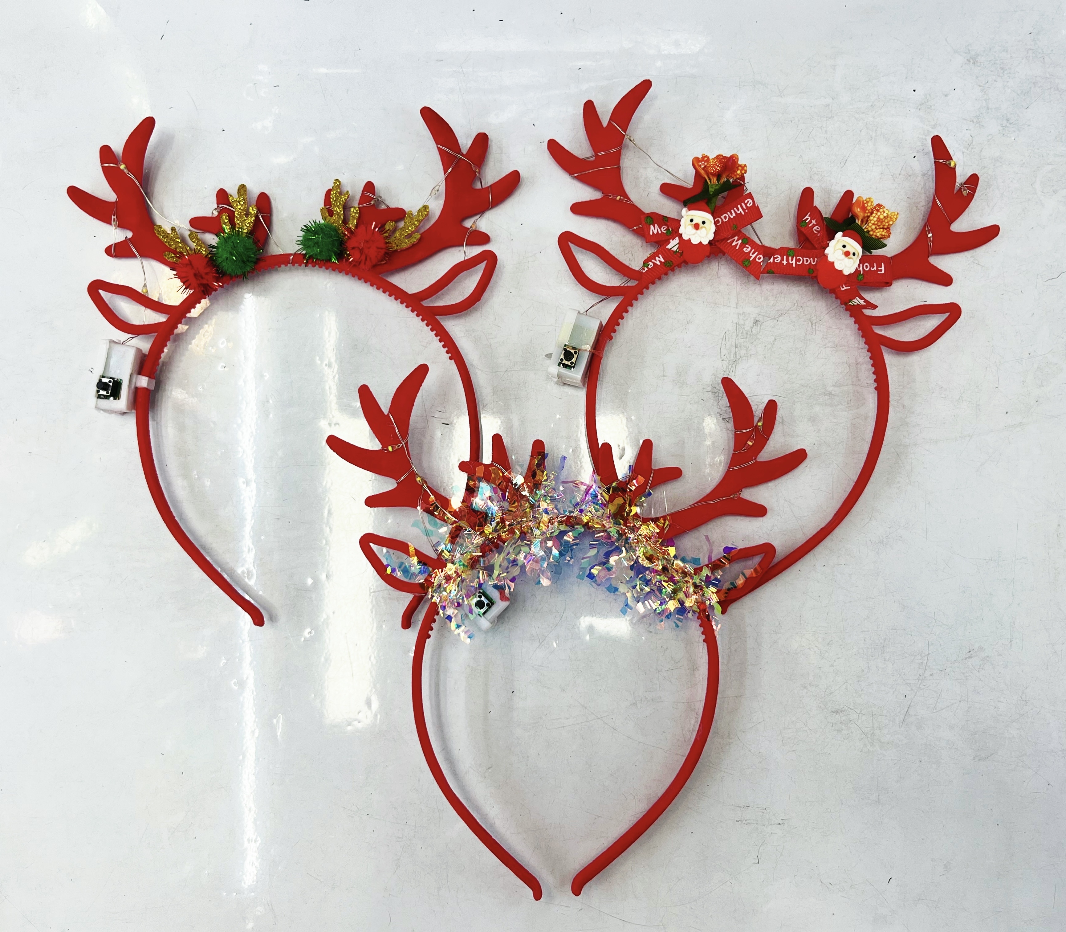 Christmas luminous hairband antler hairband Application Scenario