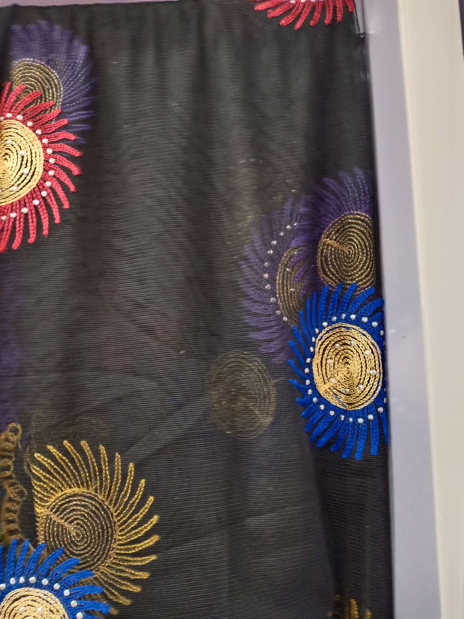 Hot diamond Dubai headscarf, women's travel sun protection head cover, breathable bestseller clothing, plum blossom snow spun silk Specification image