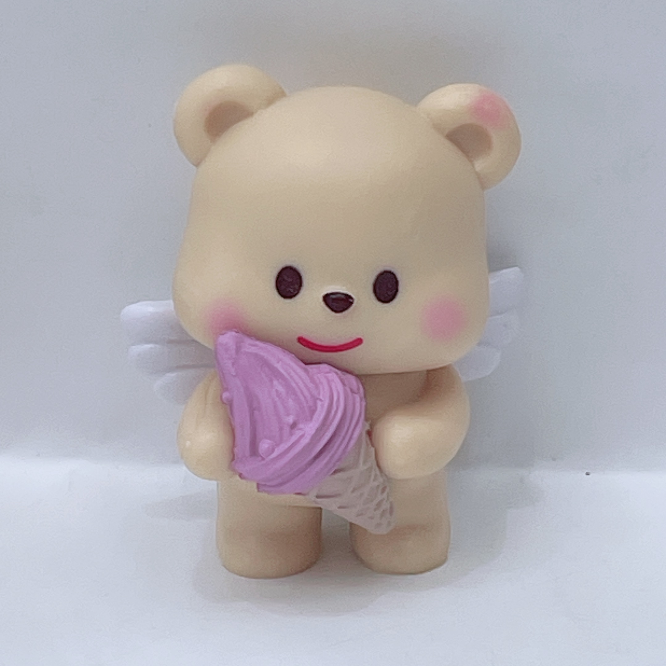 跨境网红可爱奶呼呼黄油小熊盲盒甜品烘焙烹饪美食小黄熊扭蛋摆件详情3