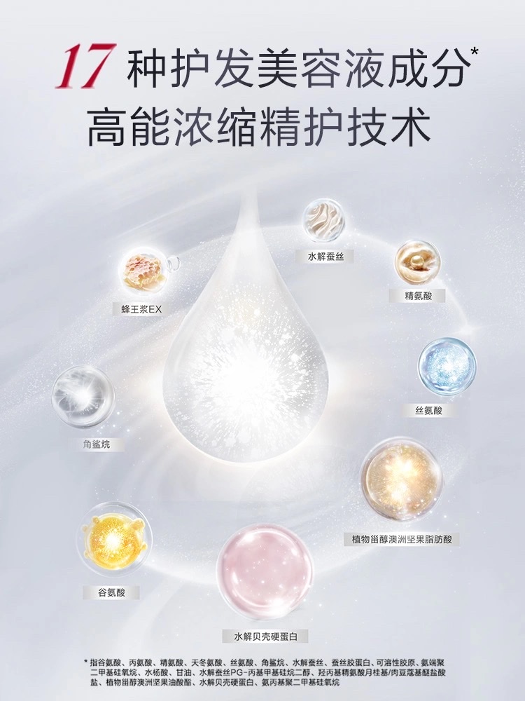 Fenong Thick Beauty Liquid Hair Mask Intensive Nourishing Care Set 10g×8 Pieces (for Severely damaged hair/Rinsing Type) detail image 4