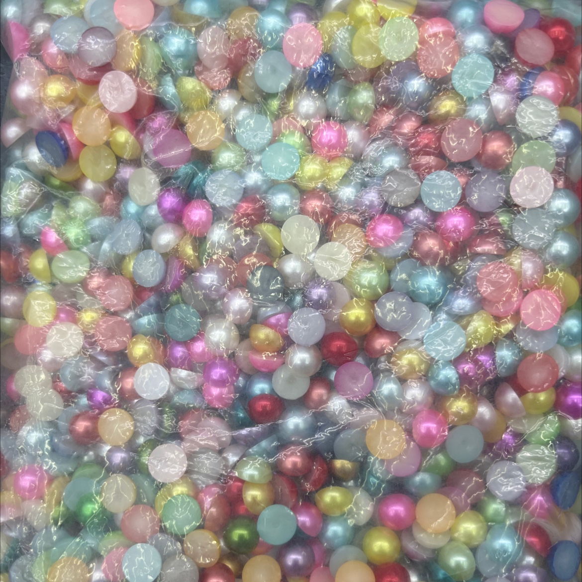 Semi-circular imitation pearls, DIY jewelry accessories