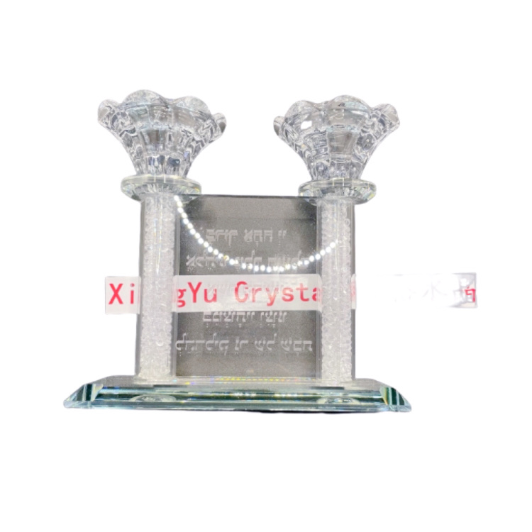 厂家直销水晶工艺品摆件以色列产品水晶工艺品白底实物图