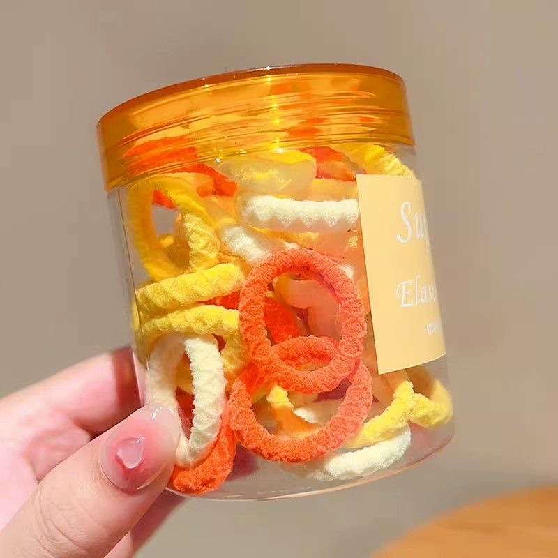 儿童橡皮筋髪圈扎头发不伤发扎小啾啾拇指发圈女头饰婴儿女童宝宝