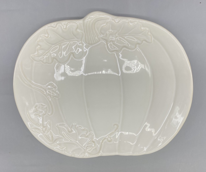 方圆陶瓷南瓜系列库存现货餐具烤盘节日用品详情图5