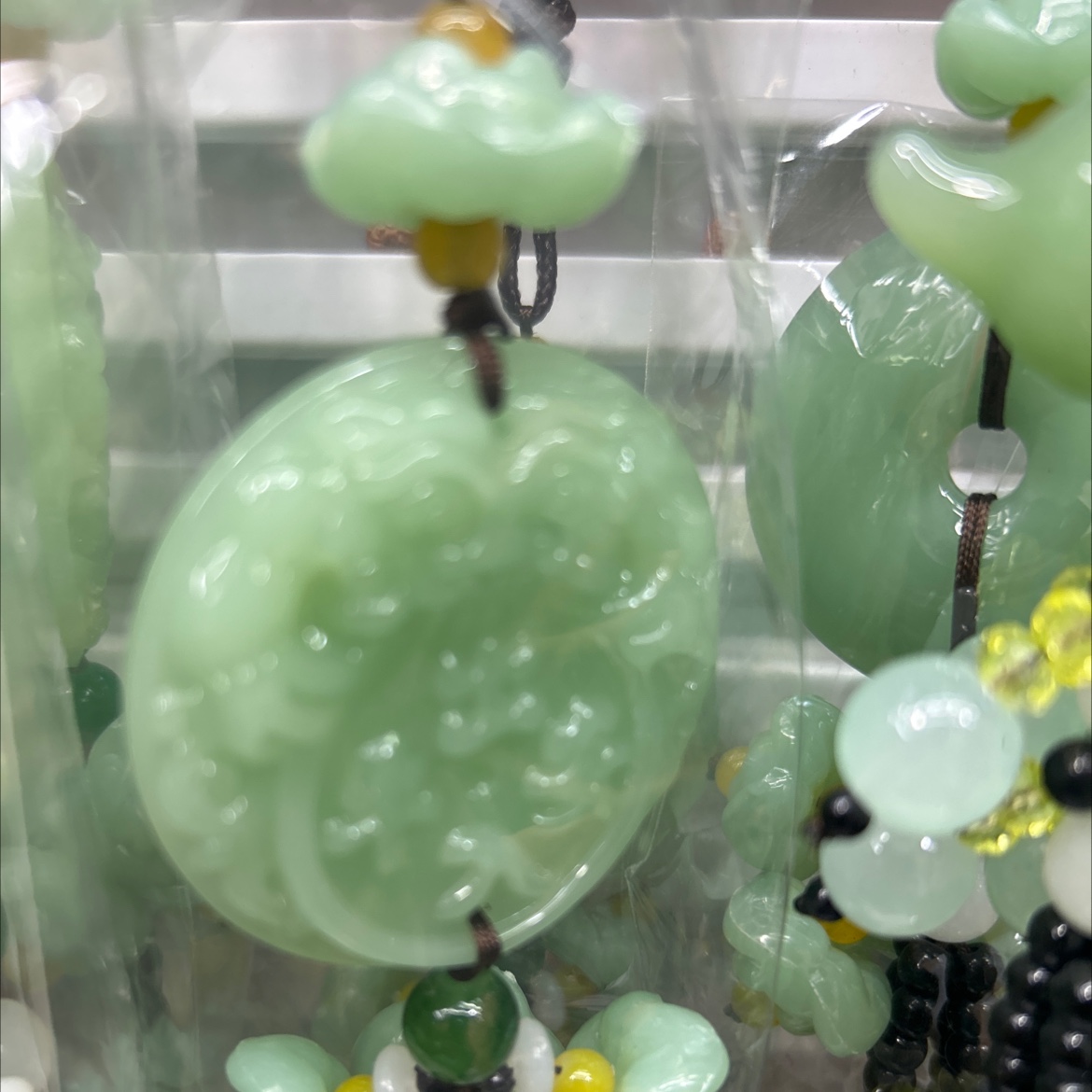 平安扣，出入平安挂坠￼