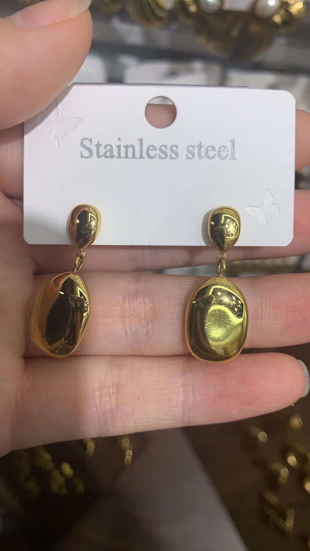 饰品品牌 气质长款耳钉女款 精致耳饰 时尚潮流饰品 独特设计耳饰礼物