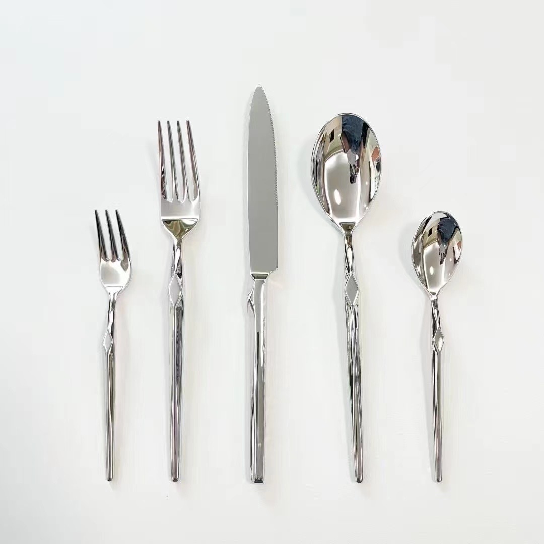 高端不锈钢餐具套装304