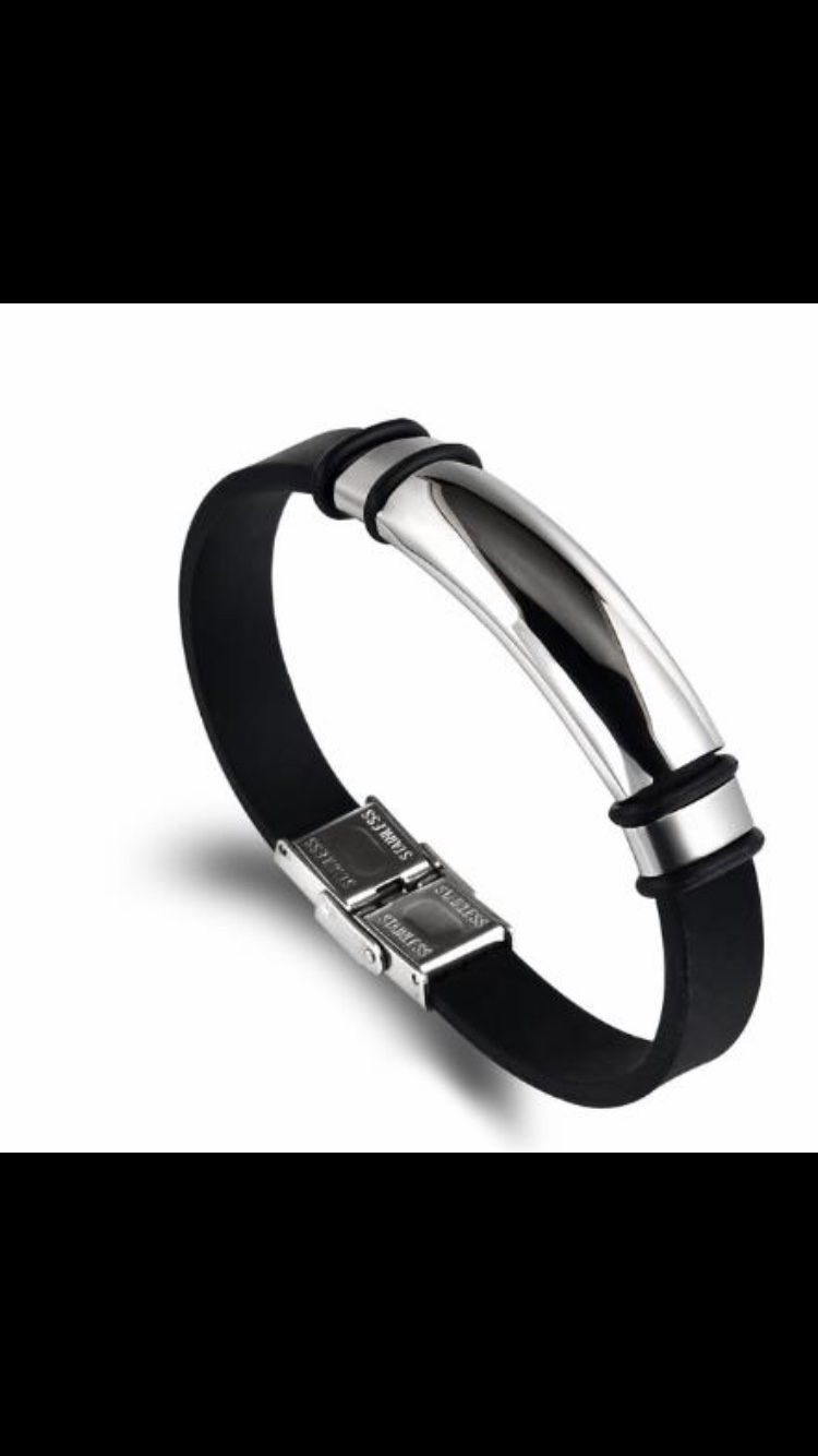 男士休闲时尚百搭潮流韩版手链，可定制logo，可做多色手链手链手链饰品饰品手链手链手链手链产品图