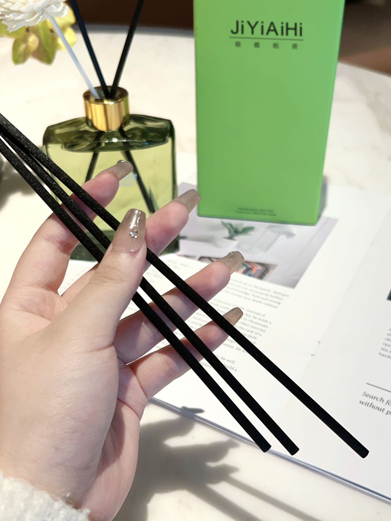 极雅无火香薰香薰无火香薰香薰摆件车载香水详情图2