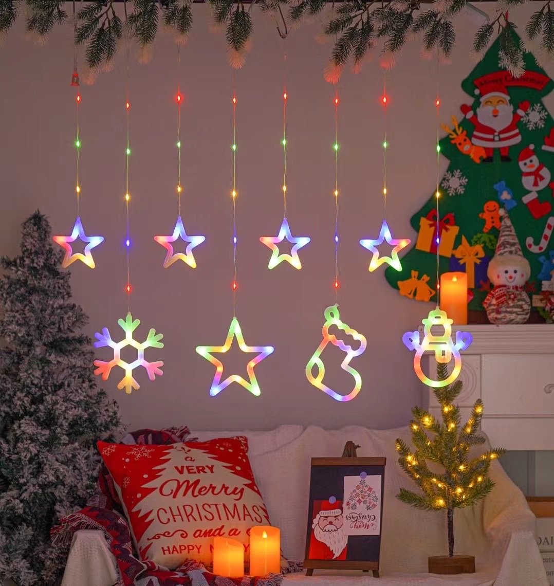 Christmas essential Christmas decoration set, joyous Christmas party decoration supplies for Christmas