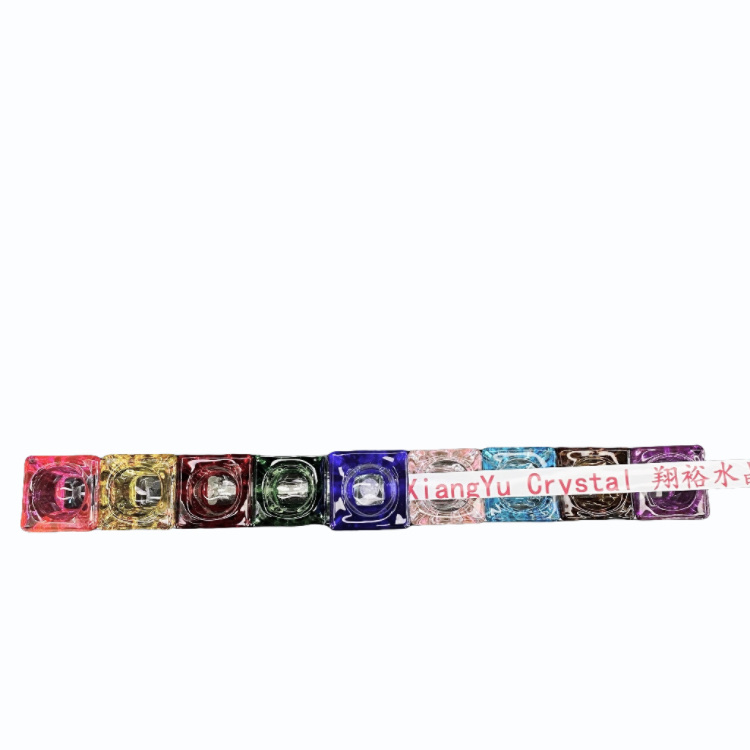 Crystal handicraft ornaments, Israeli products, horizontal nine-head crystal handicraft ornaments, decorative and creative home handicrafts Item Picture
