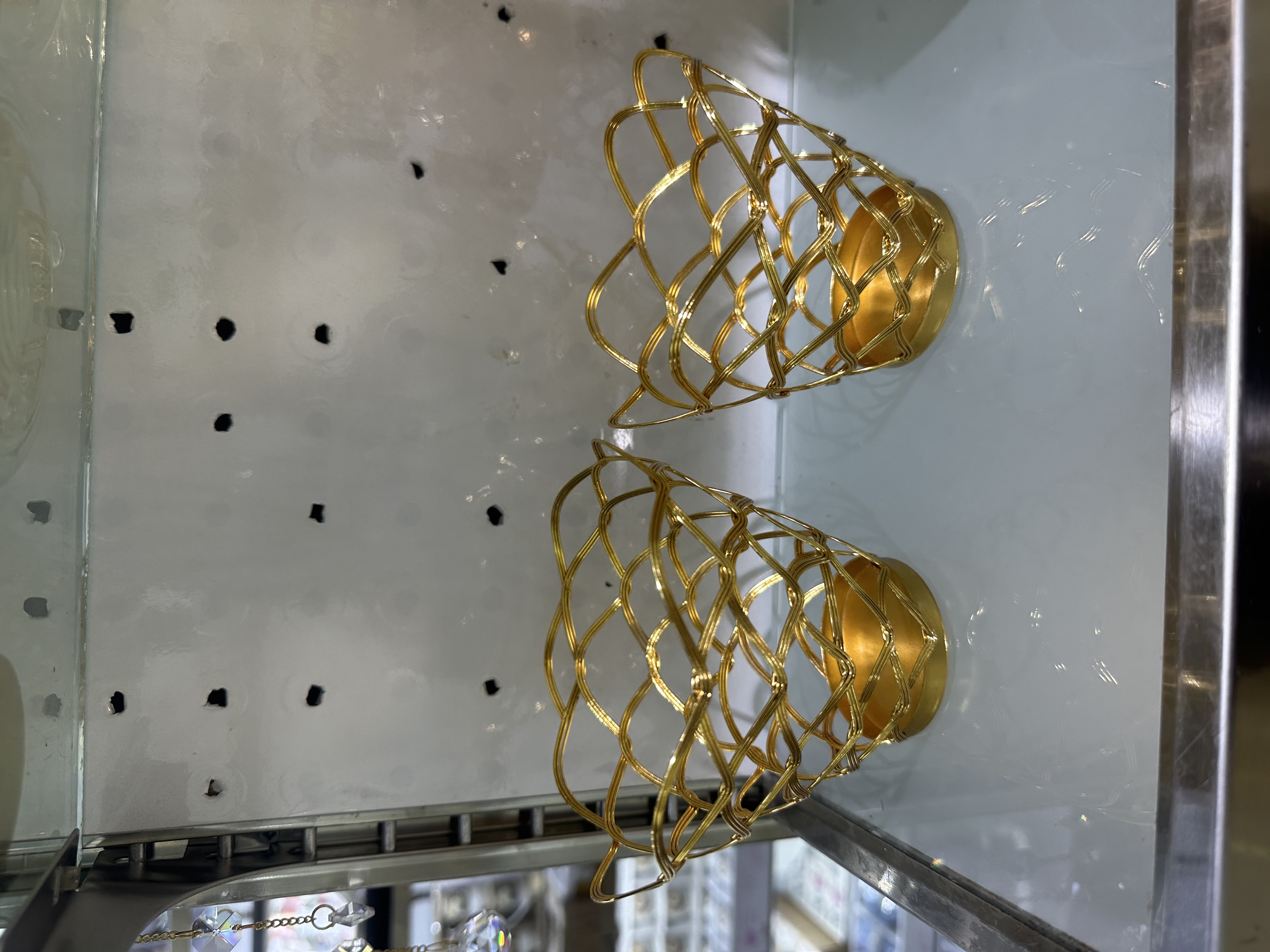 铁艺工艺品烛台中东风格金色家居装饰，可定制家具摆件多种款式细节图