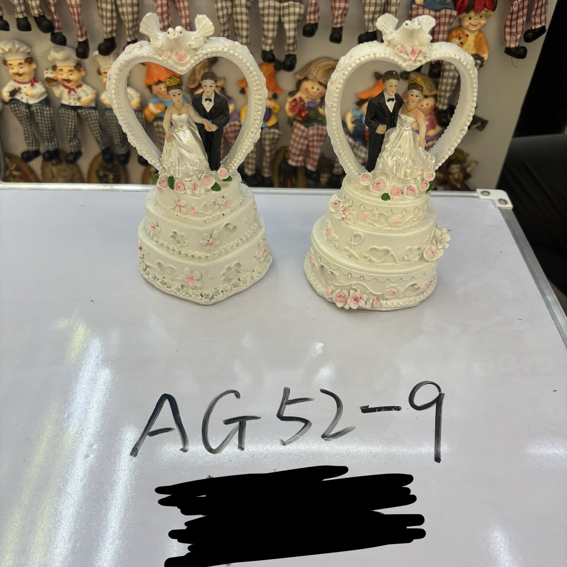 中国风女夏季手工艺品 纸扇木扇双选 玻璃杯红酒架组合套装 传统工艺精致实用