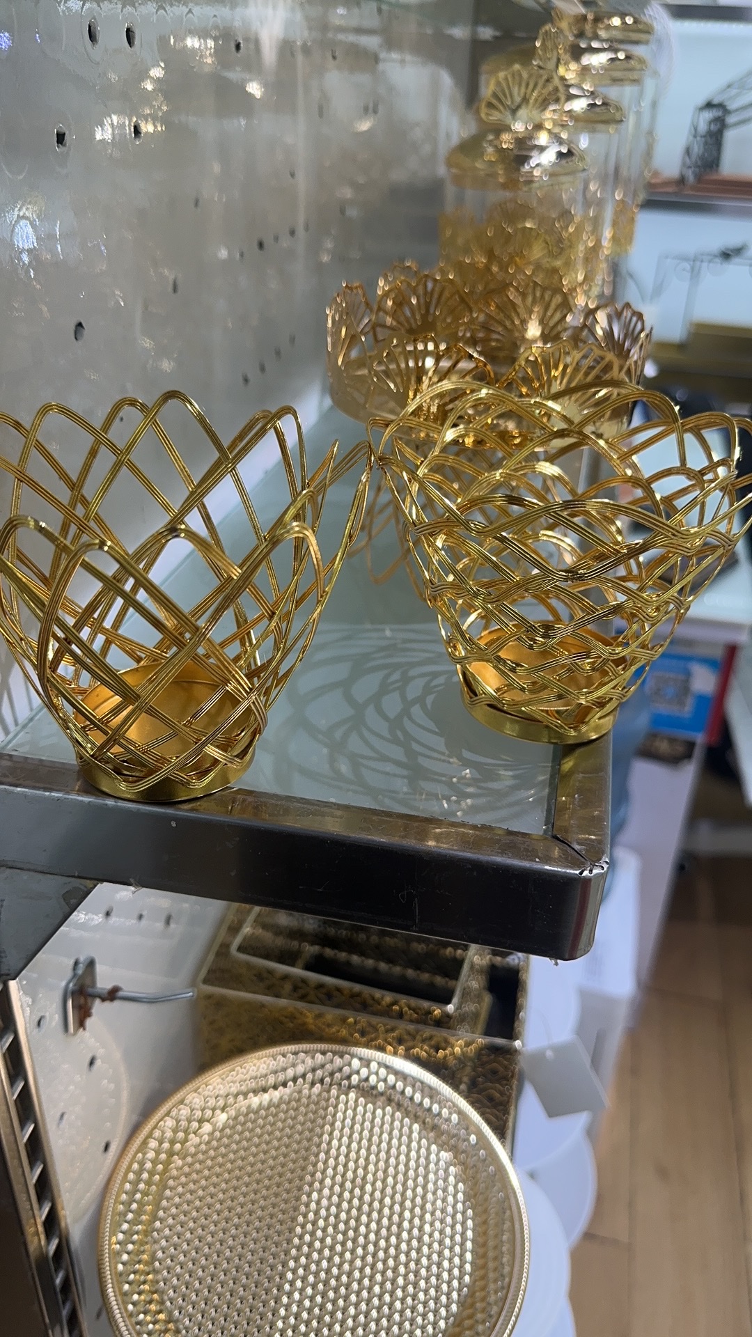 铁艺工艺品烛台中东风格金色家居装饰，可定制家具摆件多种款式详情图6