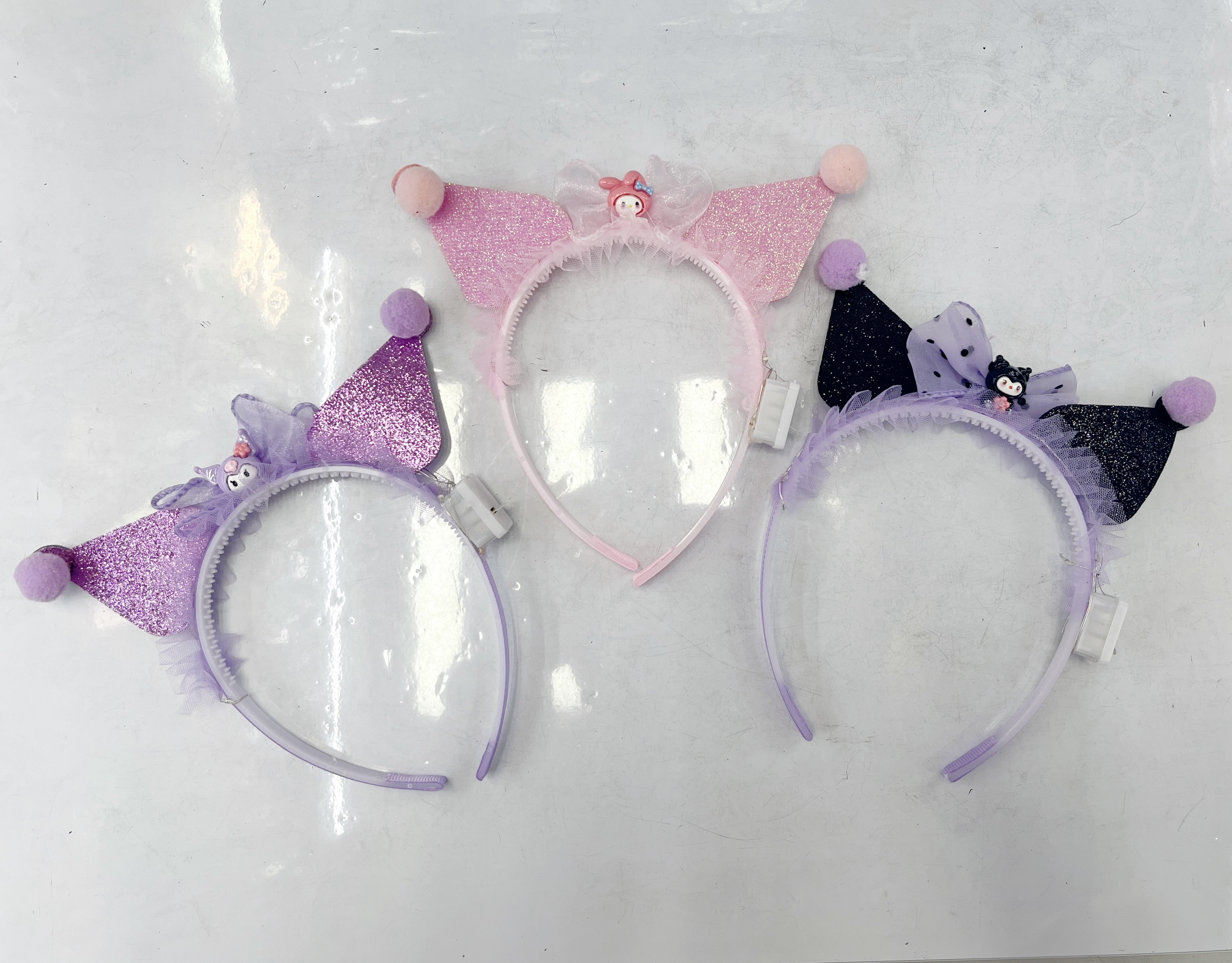 Cartoon hair band, luminous hair band headwear Application Scenario