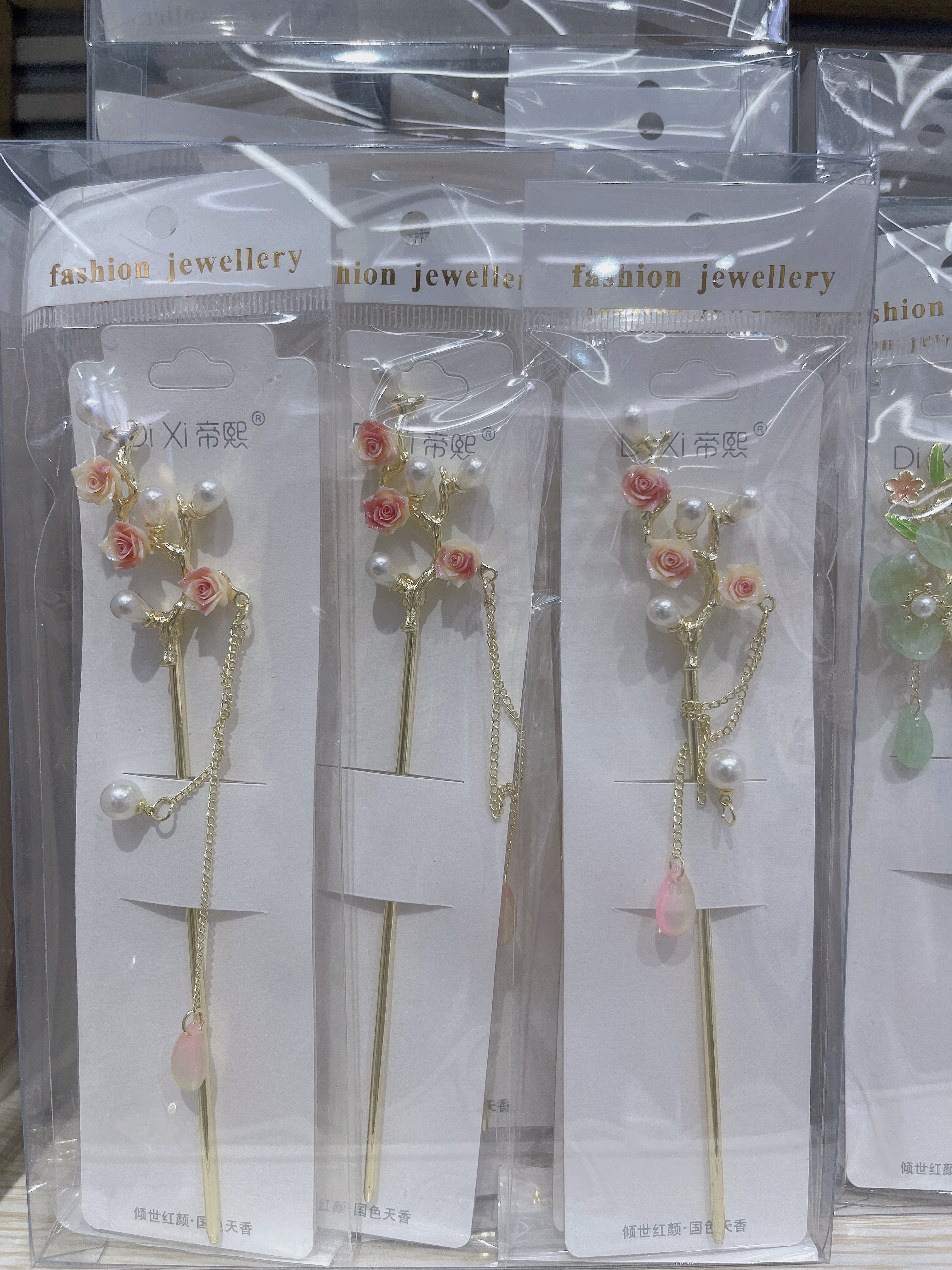 潮州牌坊街头簪 精致古风发簪 高贵饰品发簪 独特设计簪子 传统手工艺品发簪详情图8