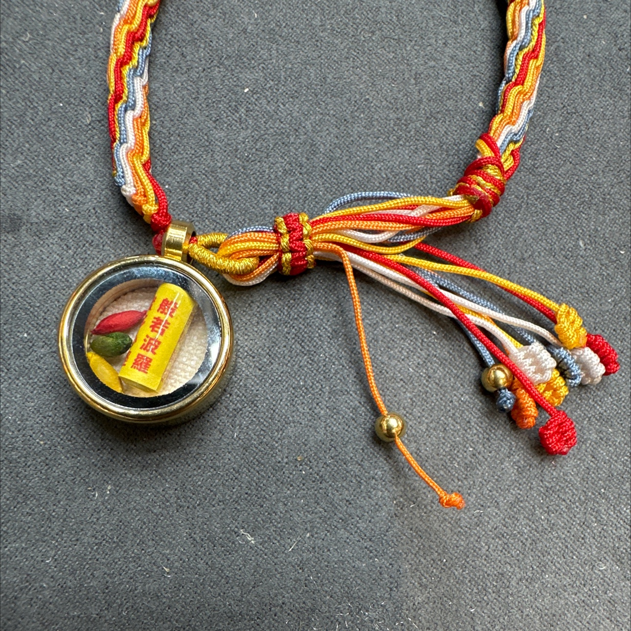 奥地利水晶念佛机 水晶球烛台装饰 精致光泽 佛教细节图