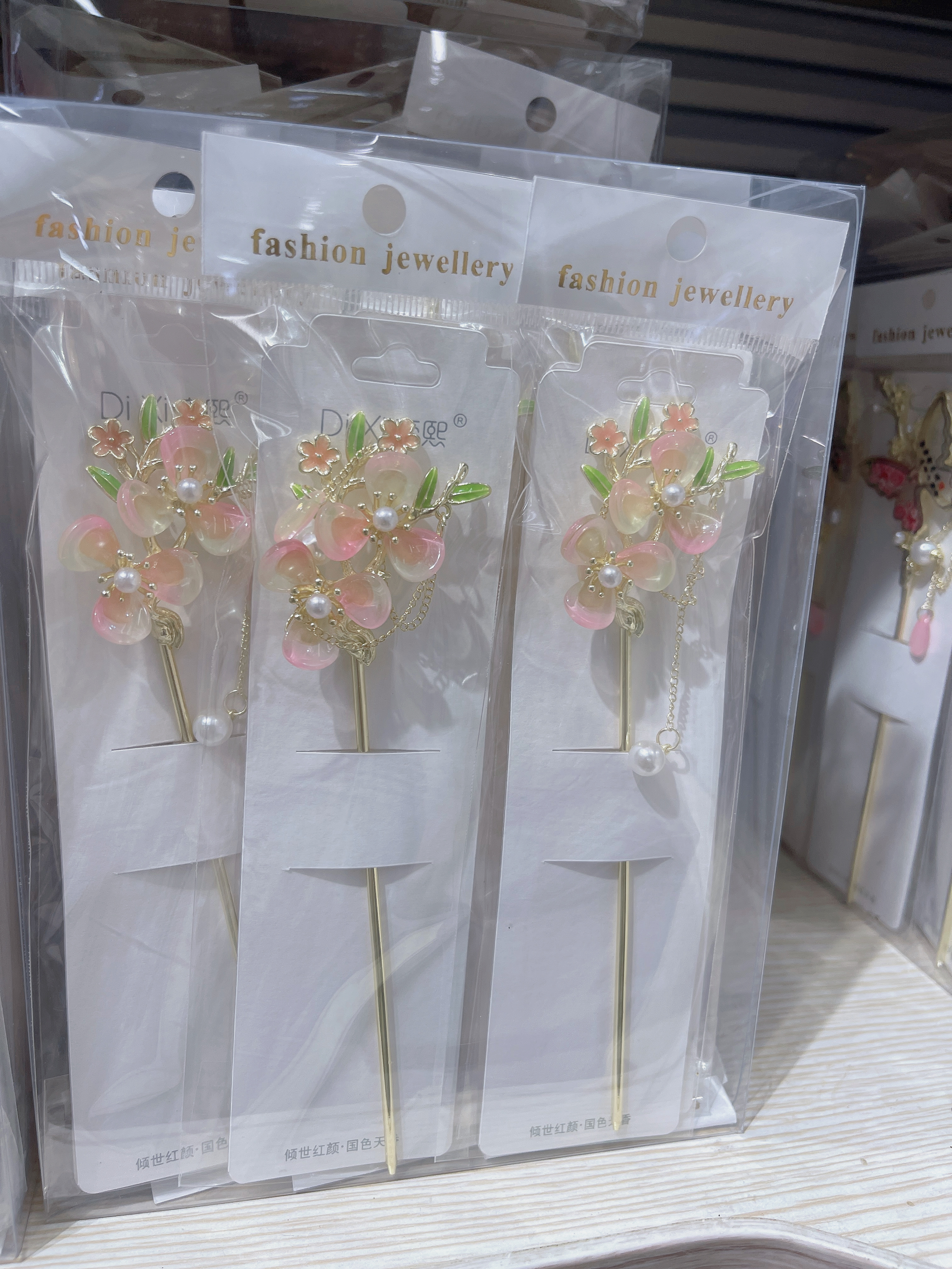 潮州牌坊街头簪 精致古风发簪 高贵饰品发簪 独特设计簪子 传统手工艺品发簪详情图2