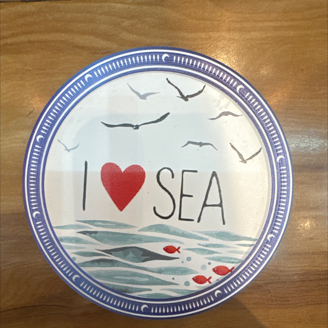 3D陶瓷印花杯垫陶瓷杯垫陶瓷摆件陶瓷杯垫陶瓷摆件陶瓷杯垫细节图