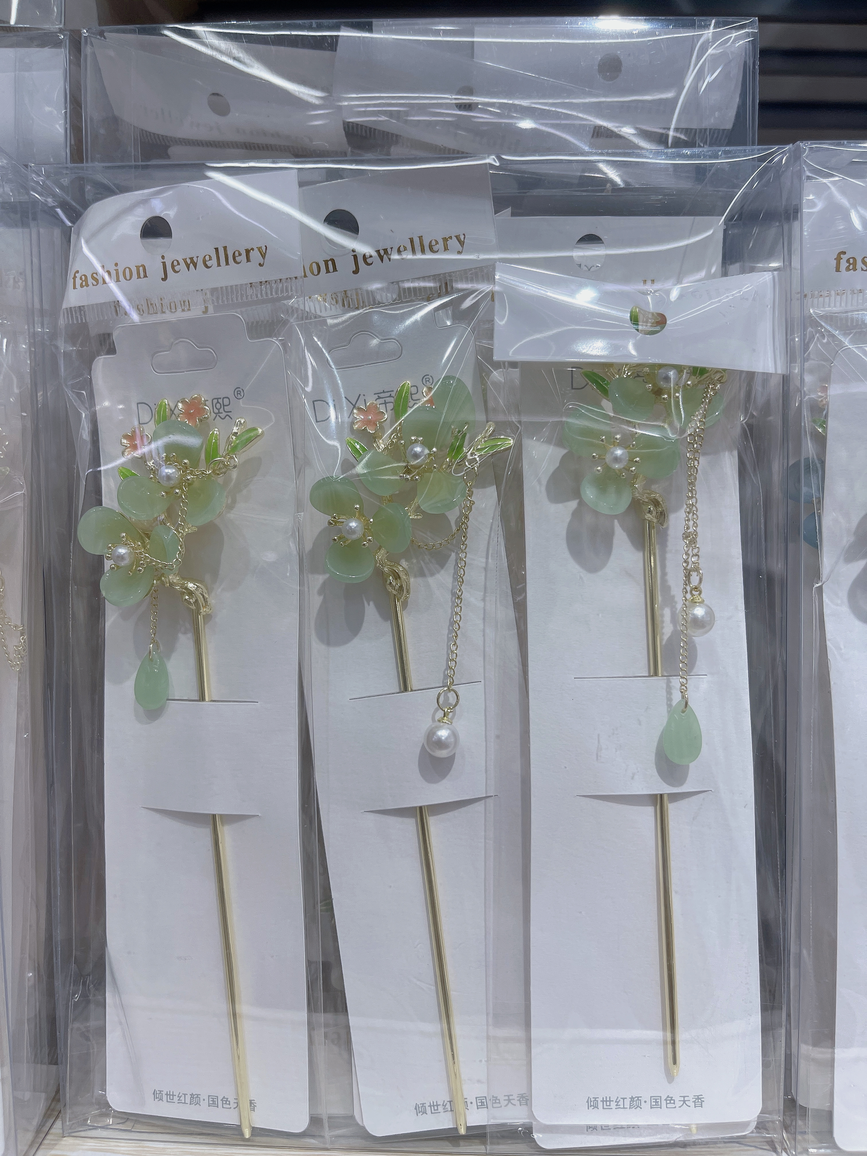 潮州牌坊街头簪 精致古风发簪 高贵饰品发簪 独特设计簪子 传统手工艺品发簪详情图5