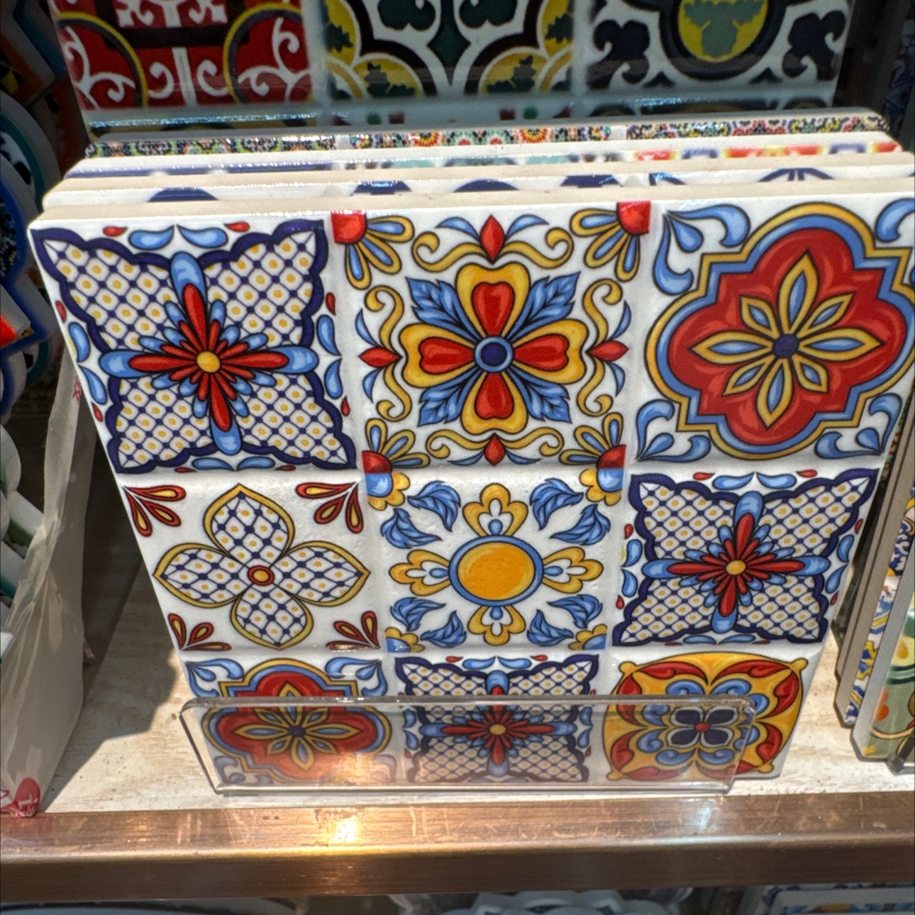 3D陶瓷印花杯垫陶瓷杯垫陶瓷摆件陶瓷杯垫陶瓷摆件陶瓷杯垫产品图