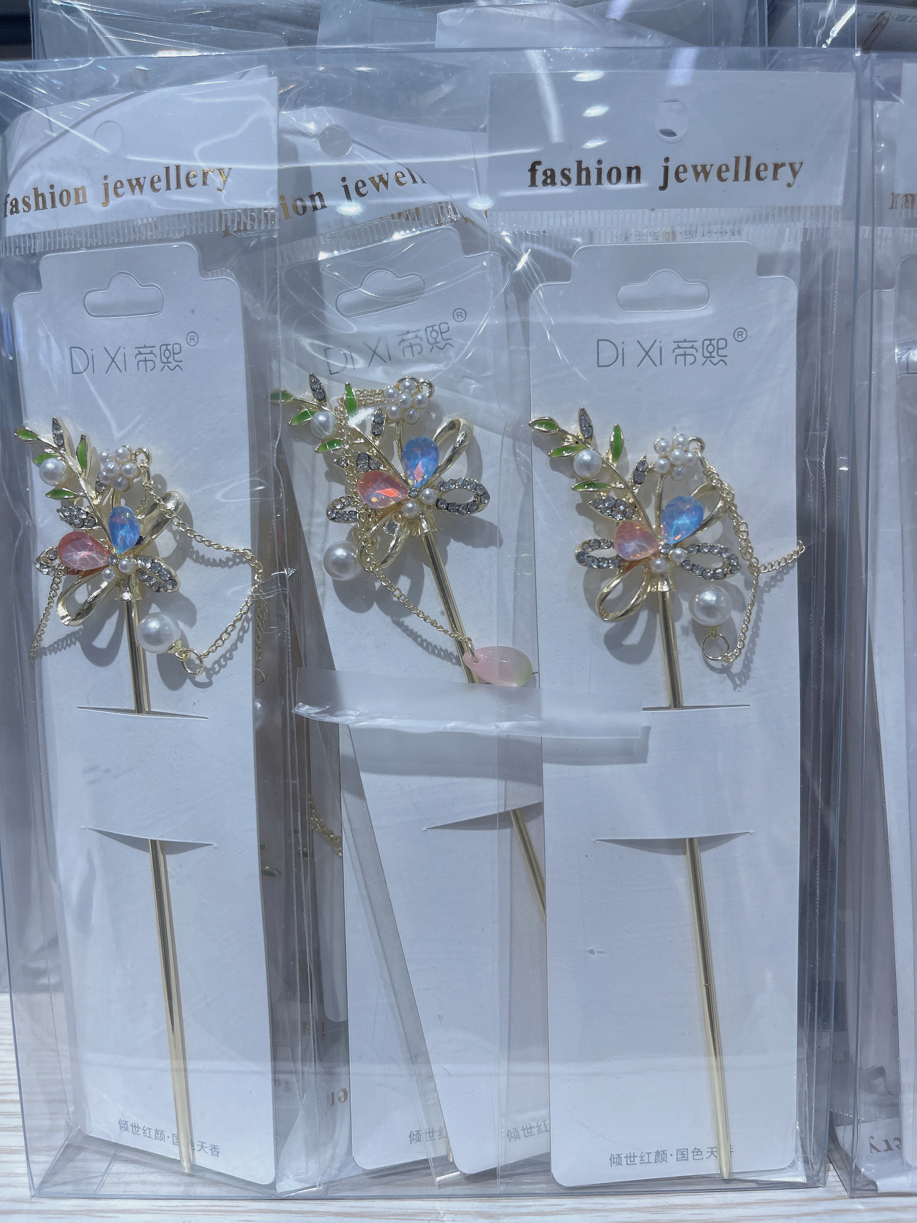 潮州牌坊街头簪 精致古风发簪 高贵饰品发簪 独特设计簪子 传统手工艺品发簪详情图9