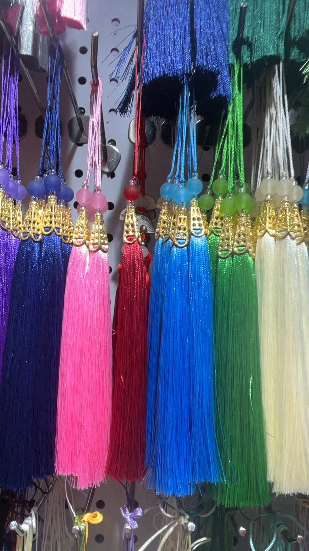 包装礼品盒流苏、儿童古风头饰服装配饰、diy手工香包流苏礼品汽车挂件吊穗详情图2