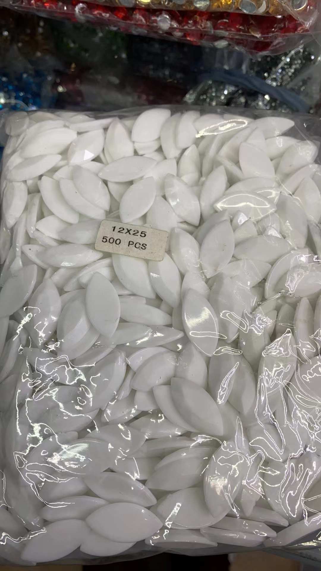 超强亚克力亚克力12*25平马眼钻石配饰配件饰品010