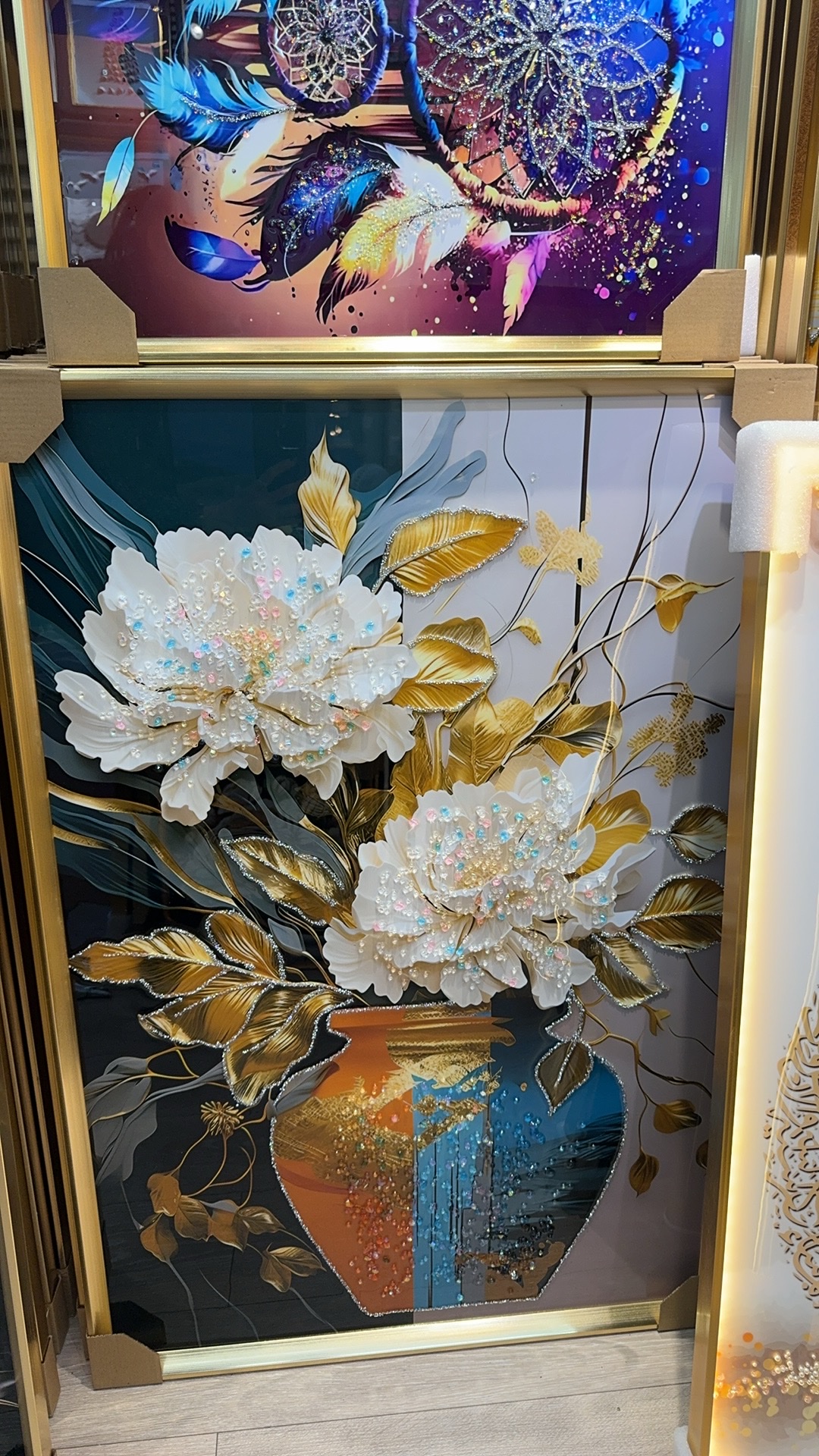 晶瓷晶钻画装饰画产品图