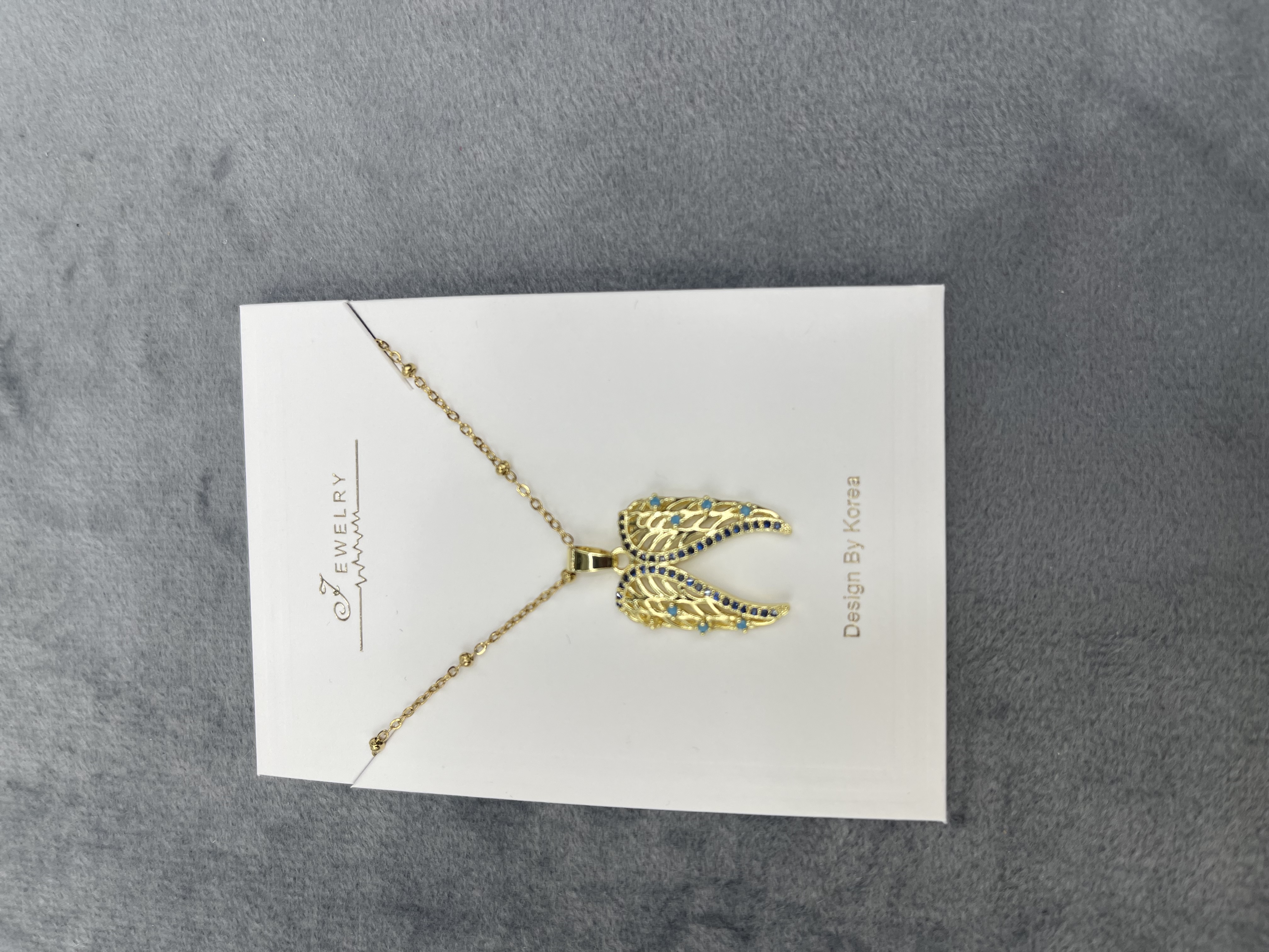 不绣钢链条项链女士款 铜吊坠精品饰品 优雅气质首饰 简约时尚链条礼物