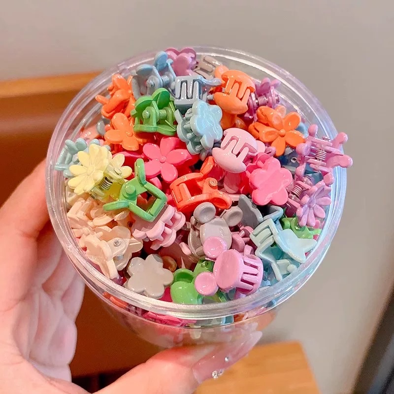 Children's summer cute hair clips, girls' colorful wigs, hair cards, children's hair accessories, new summer cute hair accessories, childhood color memories, children's hair accessories Item Picture