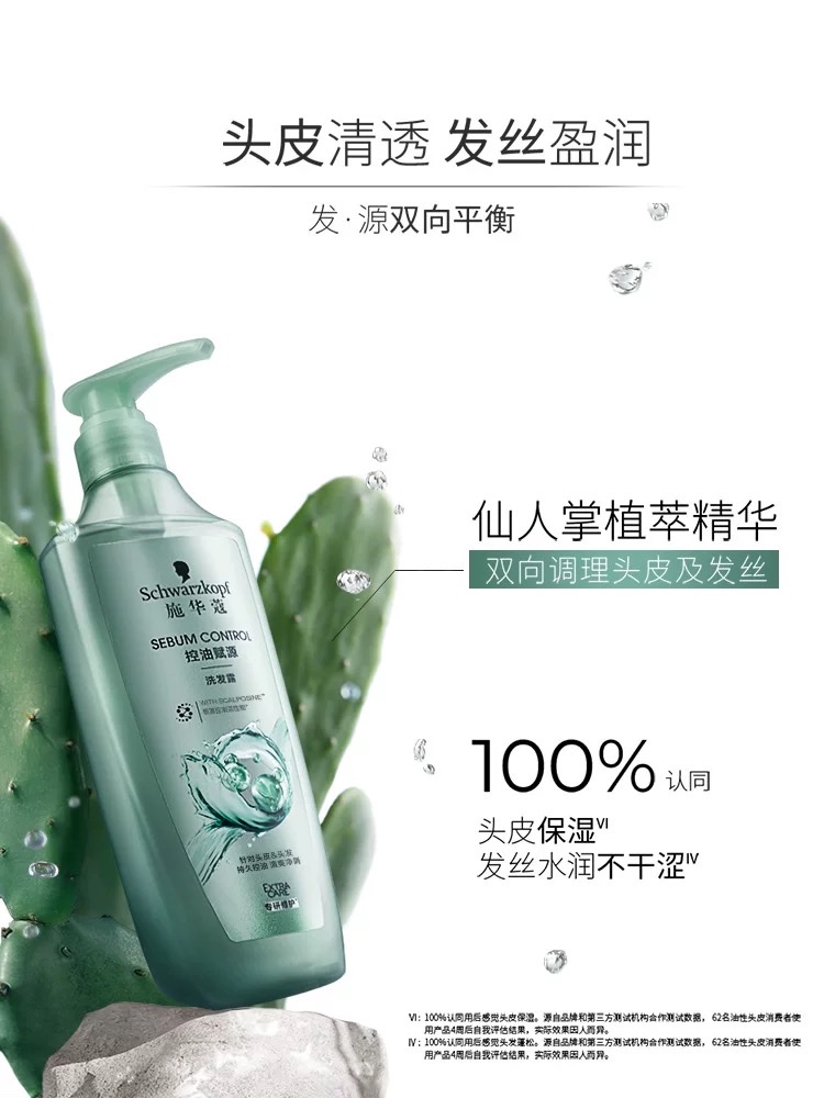 Schwarzkopf Oil Control and Empowerment Shampoo 600ml details Picture
