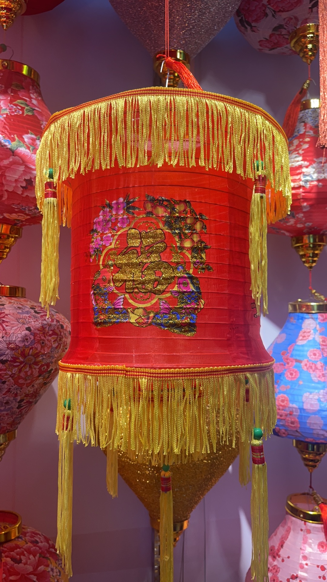 Custom-made exquisite luminous lanterns, flower lanterns, Lantern Festival lanterns, bucket lanterns Specification image