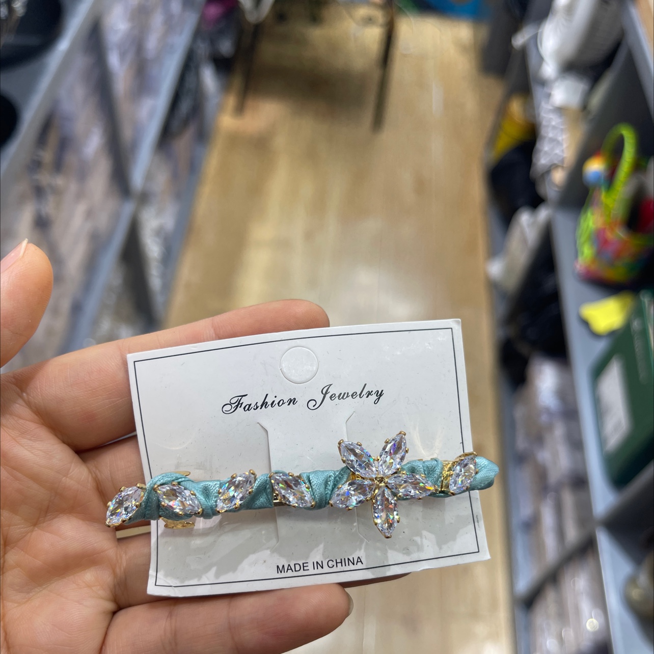 发夹发饰8cm韩国夹发夹锆石发夹发饰