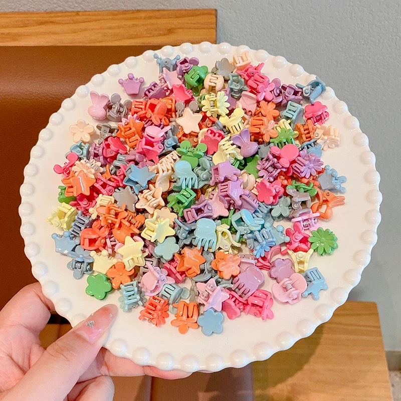 Children's summer cute hair clips, girls' colorful wigs, hair cards, children's hair accessories, new summer cute hair accessories, childhood color memories, children's hair accessories details Picture