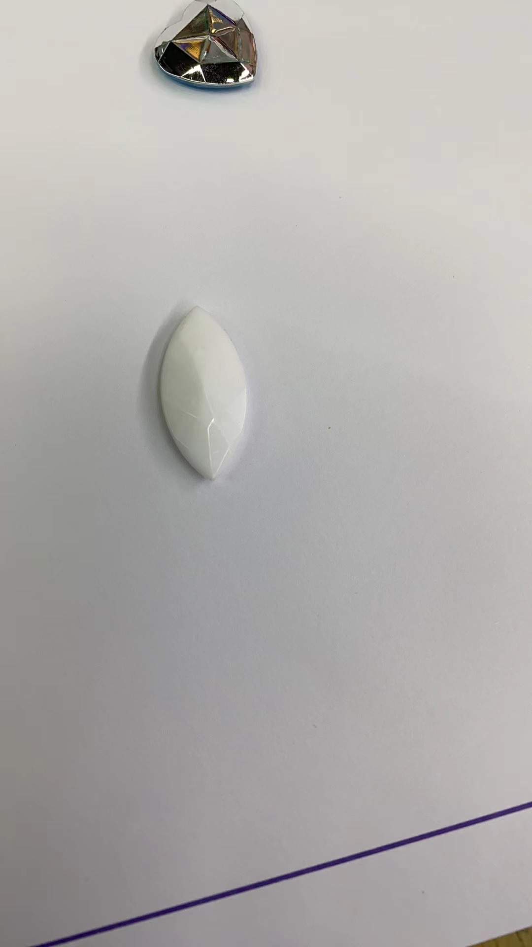 超强亚克力亚克力12*25平马眼钻石配饰配件饰品010详情图4