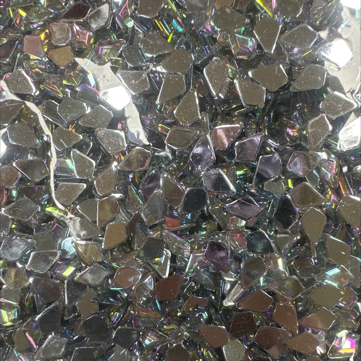 4×6 diamond-shaped water drop accessory for nail art details Picture