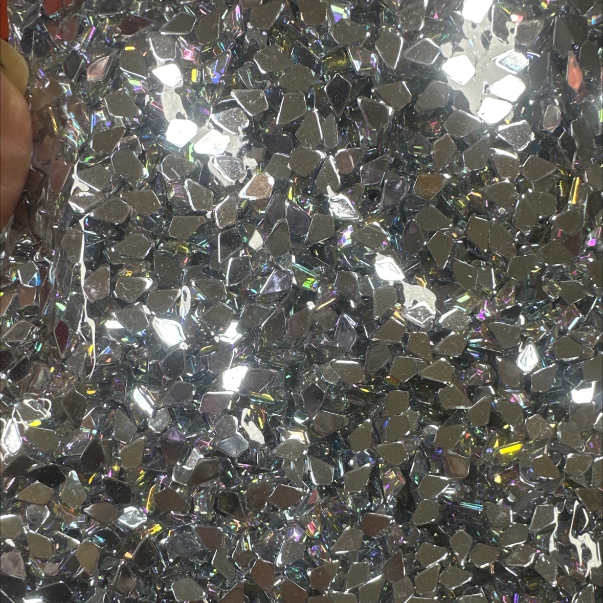 4×6 diamond-shaped water drop accessory for nail art