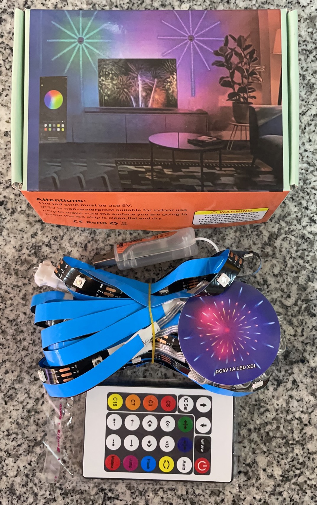 中秋国庆烟花装饰灯火锅烧烤店LED户外防水氛围风车礼花装饰彩灯