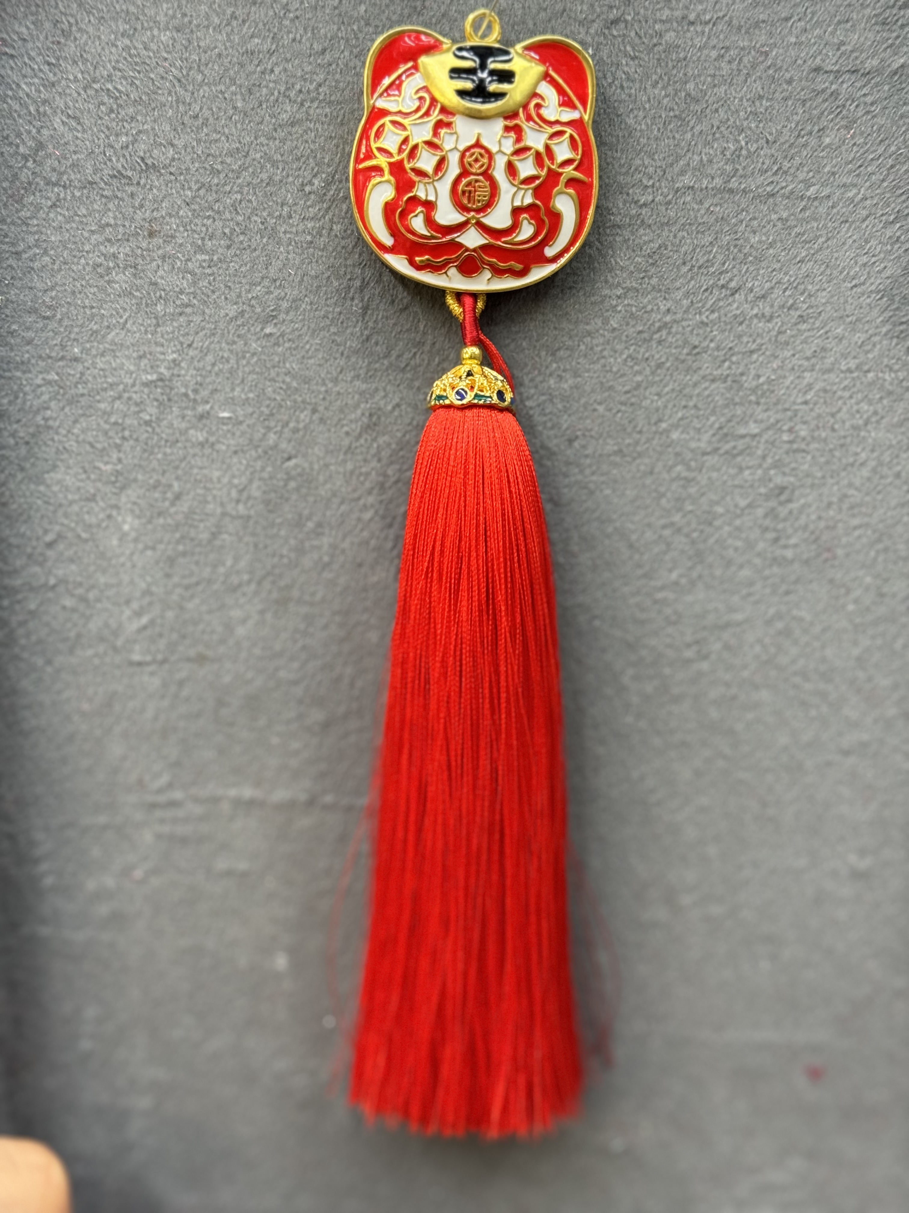 diy Independent packaging cross-border bestseller cactus woven keychain details Picture