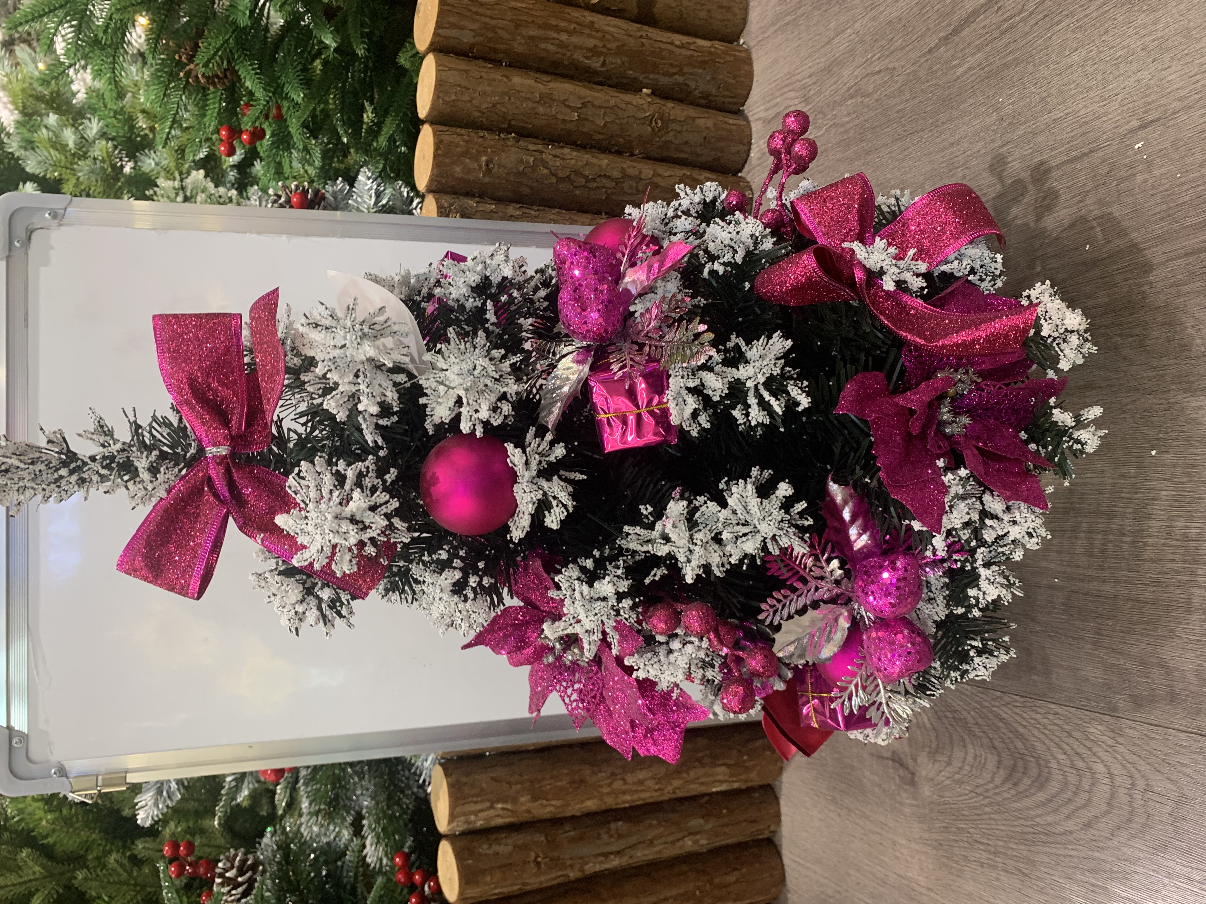 稻草人主题冰箱贴帆布画 LED光纤花装饰 生日快乐字母灯照亮你的特别日子