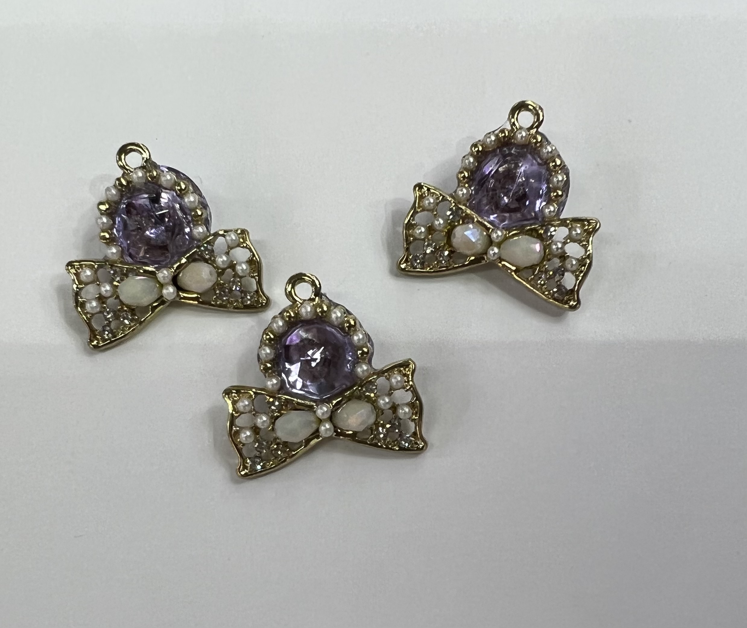 Handmade DIY jewelry accessories, copper beads, soft clay resin alloy accessories, jewelry, bracelets, earrings, material packs, jewelry accessories, alloy accessories