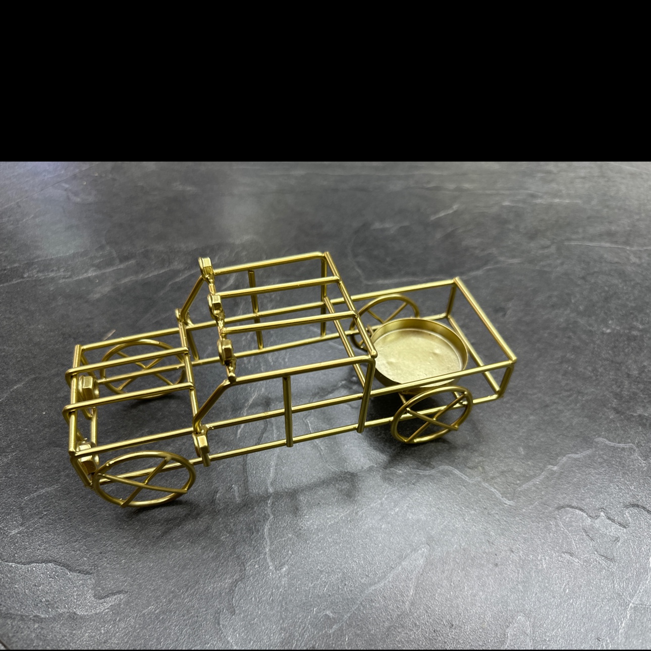 皮卡烛台可以放茶盒不同颜色的香薰铜钱详情图2