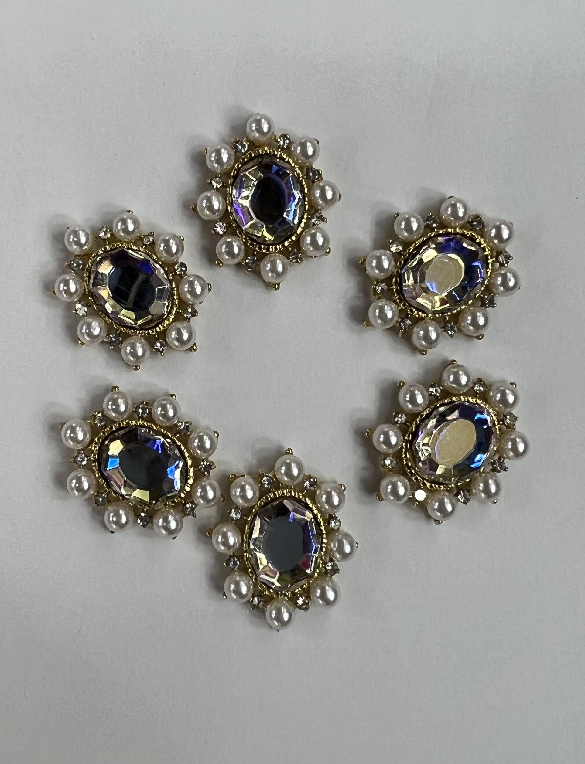 Resin soft clay jewelry accessories, copper beads, alloy accessories, DIY handcrafted materials, bracelet, necklace, earring making accessories