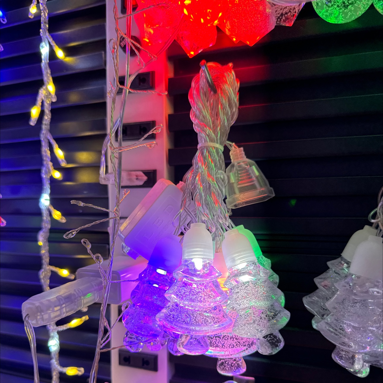 led灯串室外LED灯串圣诞树串灯