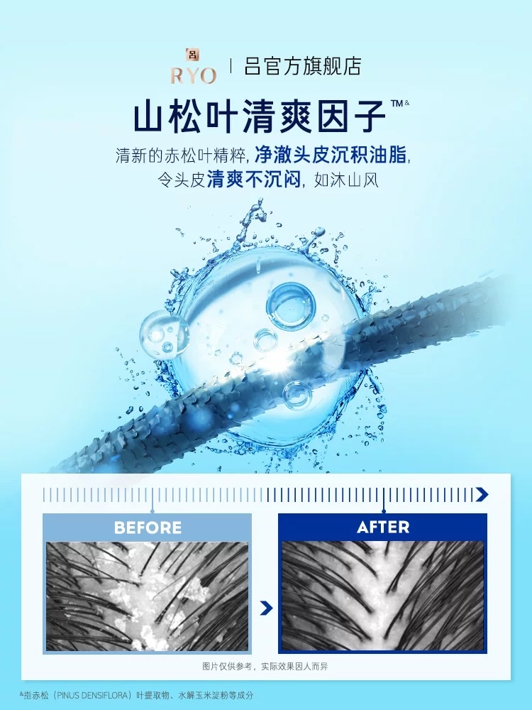 Lyu Soothing Moisturizing and Purifying Anti-Dandruff Shampoo 400ml Specification image