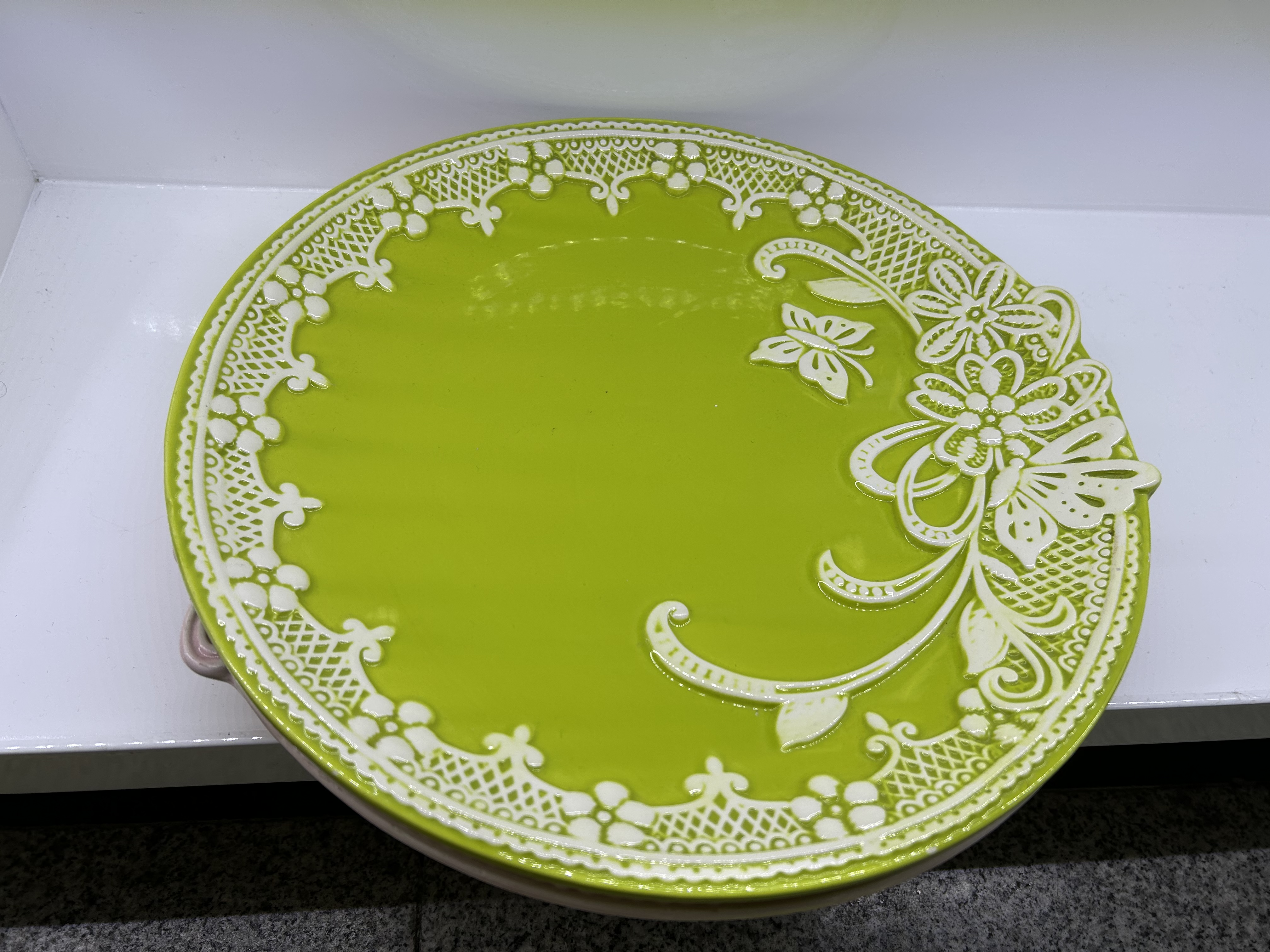 放桌面铁纸巾盒 烛台装饰 玻璃制品 玻璃盘子 水晶水晶玻璃 高档家居装饰品 精致实用艺术品放桌面铁纸巾盒详情图2